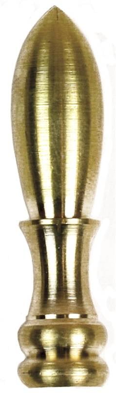 1 -Westinghouse Solid Brass 2" High Electric Lamp Top Finial 70135 