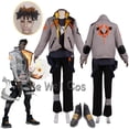 thumbnail image 2 of Disfraz de Cosplay de Phoenix de Valorant, peluca, pantalones, abrigo, uniforme de combate para hombre, fiesta de Halloween, carnaval, trajes de juego de rol, zapatos, 2 of 5