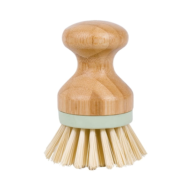 Cocina Ollas Y Sartenes Cepillo de Limpieza Cepillo Antiadherente de Madera Maciza, No Hace Daño Ollas Lavavajillas Cepillo Estufas para Cocina