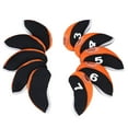 thumbnail image 2 of 10x Neoprene Golf Club Iron Head Cover Set Fit Titleist Callaway Ping Taylormade, 2 of 4