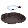 thumbnail image 5 of Gazechimp Reptile Bathing Dish Pool Turtle Water Bowl for Pet Supplies Tortoises Snake hose drain, 5 of 8