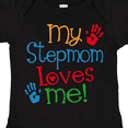 thumbnail image 4 of Inktastic My Stepmom Loves Me Boys or Girls Baby Bodysuit, 4 of 5