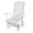 White, variant on Innovaze Wooden Patio Glider for One Person with Cup Holder, Heavy Duty 600 lbs, for Outdoor Porch Garden,Black