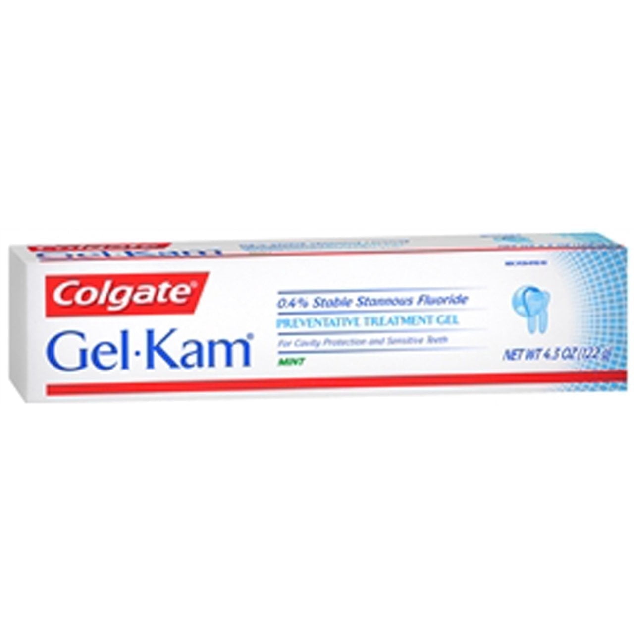 (4 pack) Gel-Kam Fluoride Preventive Treatment Gel Mint Flavor 4.30 oz