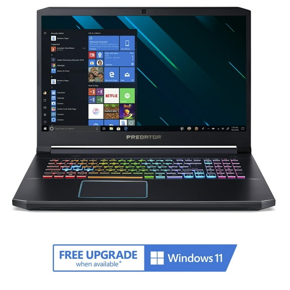 Acer Predator Triton 300 Gaming Laptop, 15.6" QHD (2560 x 1440) Display 165Hz, 11th Gen Intel Core i7-11800H, Nvidia GeForce RTX 3070, 16GB DDR4, 1TB NVMe SSD, Black, Windows 10 Home, PT315-53-7691