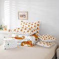 thumbnail image 6 of Manfei Cute Gingerbread Man 7-Piece Twin Bedding Sets,Merry Christmas Bedding Comforter Set,Gold Brown White Sheet Sets For Girtls Teens,Microfiber Bedroom Decor Reversible, 6 of 8