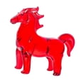 thumbnail image 4 of Elodie Figurine de Cheval en Cristal Sculpture d'Animal de Collection Figurine Décorative pour Moderne Rouge, 4 of 8