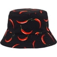 thumbnail image 3 of CoCopeaunts Reversible Bucket Hats Girls Fashion Sun Protection Packable Outdoor Cool Fisherman Hat for Unisex Travel Camping, 3 of 8