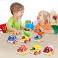 thumbnail image 4 of Coches de juguete para bebés de juguete inercial de 4/6 Uds para niños de 1, 2 y 3 años para niños pequeños, 4 of 6