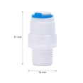 thumbnail image 2 of Shisuyan 5pcs Fast-connect Straight PE Pipe Fittings Quick Connectors 2 Points Connectors for Home Kitchen Water Purifier, 2 of 8