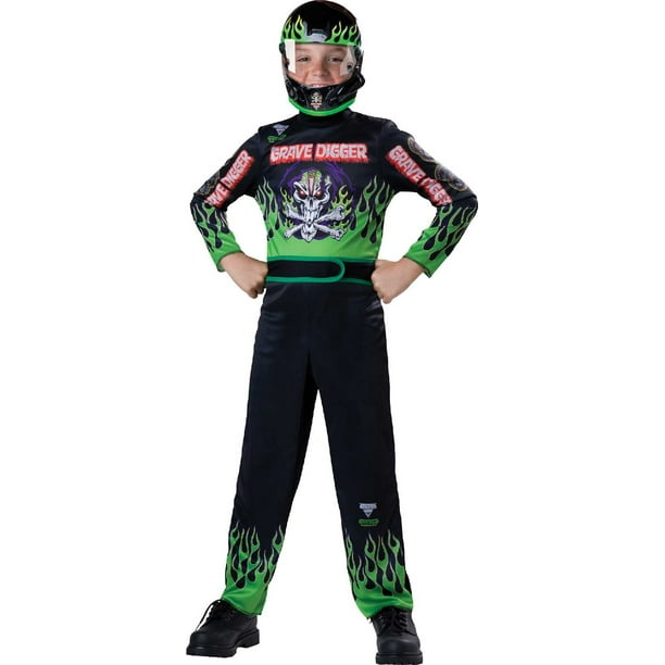 Grave Digger Monster Truck Halloween Costume - Boy's Monster Jam Grave Digger Halloween Costume - Walmart.com Grave Digger Monster Truck Halloween Costume - Boy's Monster Jam Grave Digger Halloween Costume - Walmart.com