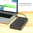 thumbnail image 3 of Hard Disk Enclosure to Type C Hard Drive Box with Led External HDD for 2.5 3.5 Inch Hard Disk Up to 6Gbps US Plug, 3 of 7