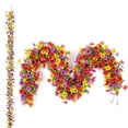 thumbnail image 2 of Artificial Flowers Garland, Ngxiha 5.9 Ft Spring Summer Decor Mums Vine Hanging Flower Uv Resistant Fake Spring Flower Garland for Home Garden Wedding Decor Photo Booth Backdrop, 2 of 9