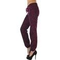 thumbnail image 4 of ToBeInStyle Women's Zebra Printed Fleece Pants, 4 of 7