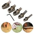 thumbnail image 3 of Woodworking Plane Cutter Set Violin Thumb Planers Curved Sole Brass Luthier Tool for Musical Instruments Making, 3 of 7
