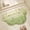 Green515, variant on Tuvgenk Bathroom Shower Rugs Absorbent Green Cute Bathroom Floor Mats Non-Slip Printed Quick Dry Curved 16 X 24 in