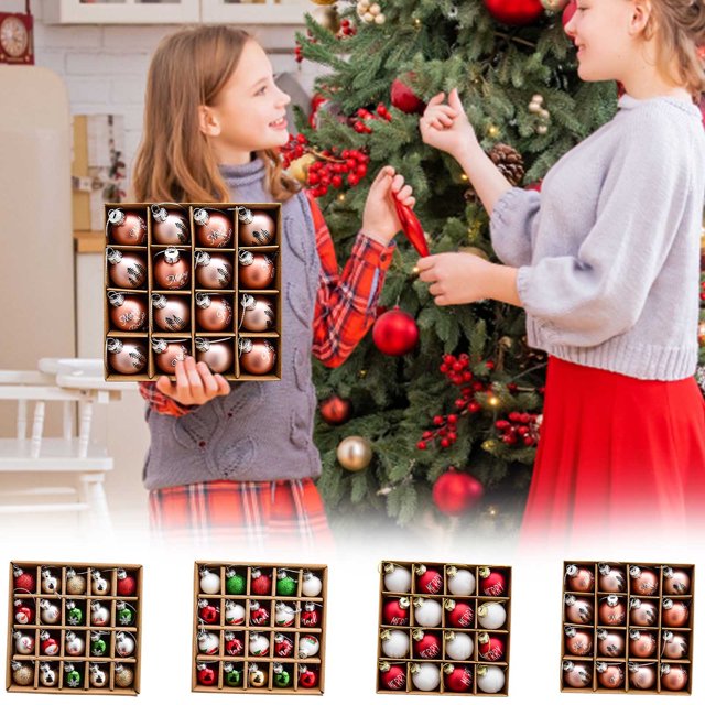 Pendiente de Bola Navideña Pintada, Adornos de Navidad, Lámpara de Estilo Bohemio, Accesorio de Decoración para Salón, para Sueño de Navidad, Metal con Cristal, para Dormitorio