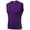 Purple, variant on Men's Workout Tank Tops Athletic Compression Sleeveless T-Shirts Fitness Bodybuilding Muscle Shirt Stretch Quick Dry Basketball Vest