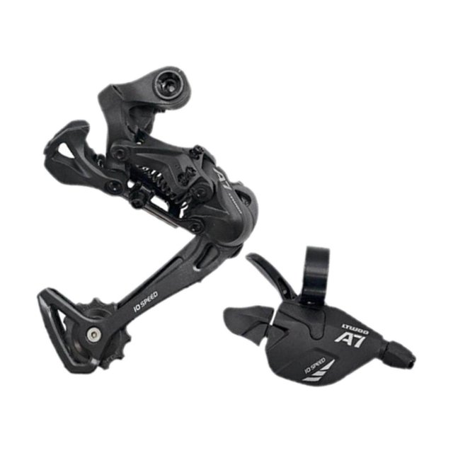 ziyahi Bike Long Cage Rear Derailleur Rear Derailleur Direct Mount Direct Mount 10Speed Shifter Lever Normal