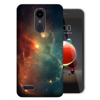 MUNDAZE LG Aristo 3 / 2 / Tribute Dynasty / Zone 4 Nebula Design TPU Gel Phone Case Cover