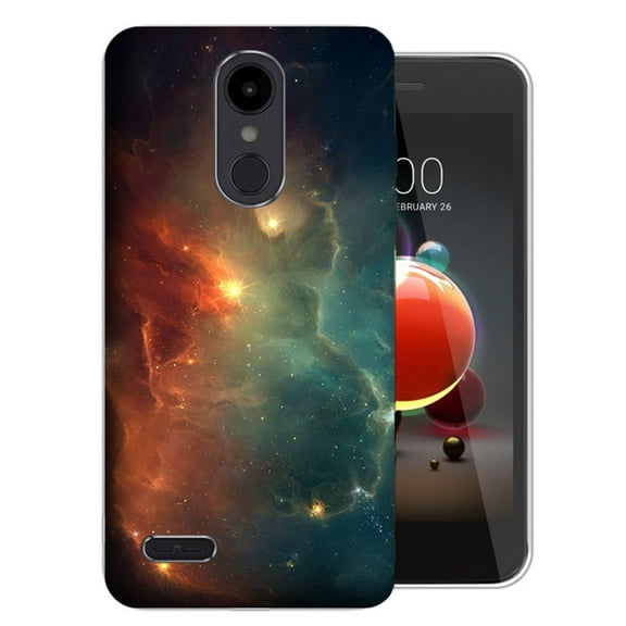 MUNDAZE LG Aristo 3 / 2 / Tribute Dynasty / Zone 4 Nebula Design TPU Gel Phone Case Cover
