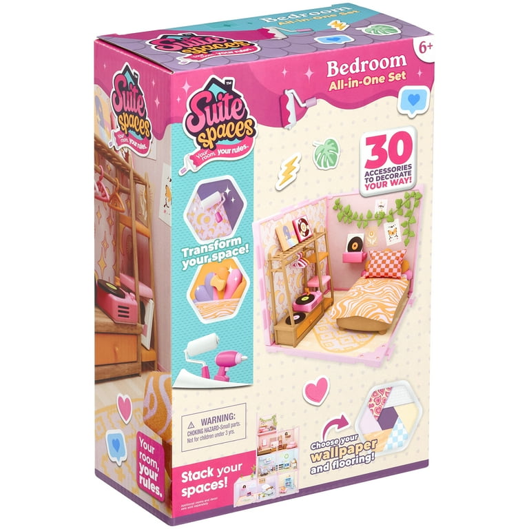 Suite Spaces All-in-One Bedroom Set: Build the Dollhouse of Your