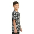 thumbnail image 3 of adidas Boys' Short Sleeve Cotton Camo Print T-Shirt, White and Light Grey XL, 3 of 4