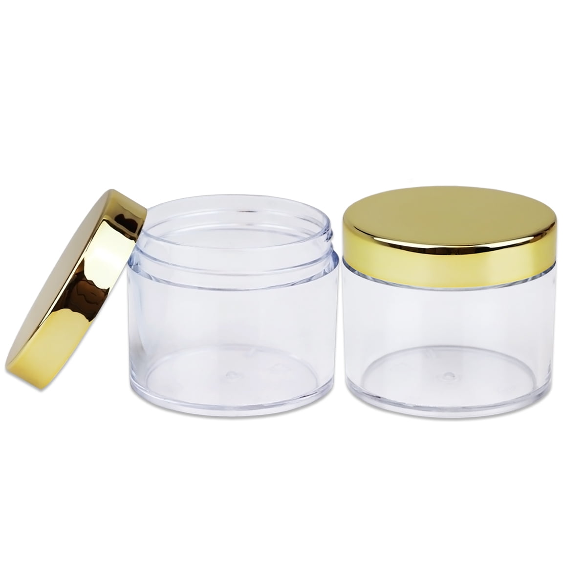 2oz/60g/60ml High Quality Acrylic Leak Proof Clear Container Jars with