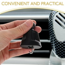 CHICHUMID 1Set Cell Phone Stand Car Mount 360-Degree Rotation Black Metal Vent Phone Holder