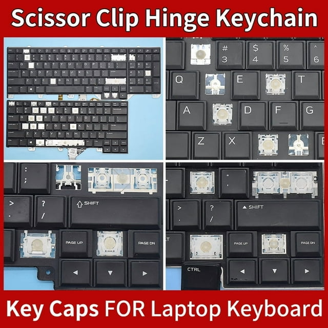Keyboard Laptop For DELL Alienware 13 14 15 17 M15 M17 R5 R3 R4 P38E A51M Cap Keycap And hinge Replacement 1 Hinge