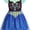 Black Blue, variant on LumiFest G'irl's Princess Dress Halloween Cosplay Dress Up Casual Dresses Sparkling Tulle & Ruffle Sleeve Princess Costume for Birthday Party Fancy Dress up