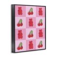 thumbnail image 2 of Stupell Industries Contemporary Gummy Bears and Cherries Grid Black Framed Giclee Art, 11 x 14, by LISH Creative, 2 of 8