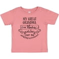 thumbnail image 3 of Inktastic My Great Grandma in Heaven Watches over Me Boys or Girls Baby T-Shirt, 3 of 5