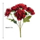 thumbnail image 2 of Ramo de peonía artificial de 5 cabezas, ramo de flores de simulación, centro de mesa de oficina en casa, flor falsa, rojo Advancent HA8174-01B, 2 of 6