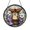 Acrylic 3.5 Inch, variant on Nature Time Theme Glass Suncatcher Window Decor, Butterfly Hourglass Hanging Art