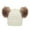 White, variant on Prolriy Toddler Hat Cotton Lined Faux Boys Girls Hat Cap Hat Knitted Kids Pom Winter Toddler Hat Baby Hats Baby Hat Black