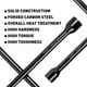thumbnail image 4 of CARTMAN Professional 14 Inch Universal Heavy Duty Lug Wrench 4 Way Tire Iron Wrench, Black, 4 of 7