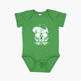 thumbnail image 2 of Luvly Bad Bones Crew Short Sleeve Baby One-Piece, New Born, Baby Shower Gift, New Parents Gift, 2 of 4