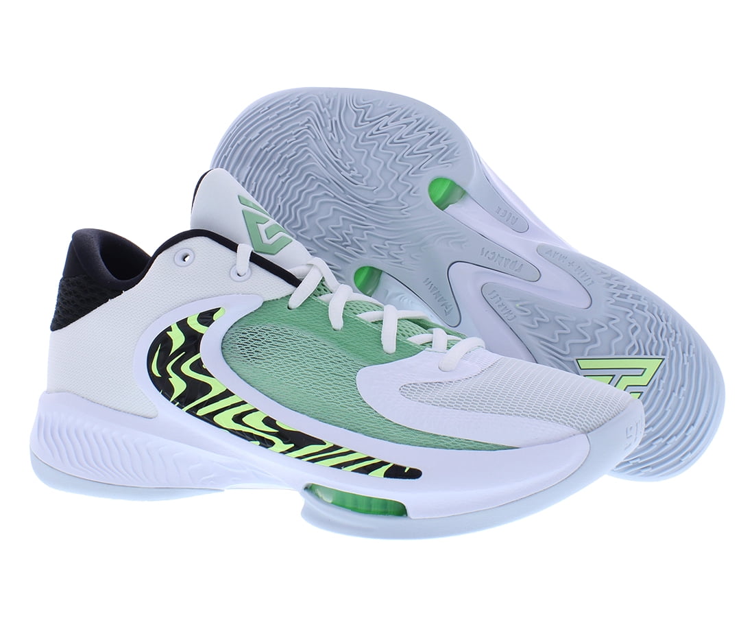 Nike Zoom Freak 4 DJ6149-100 Men's White/Black/Barely Volt