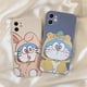 thumbnail image 2 of Gris-Azul Doraemon + Antiguo Caso Para iPhone 13 13pro 12 11 X 8 7 SE plus Promax Xs xr, 2 of 4