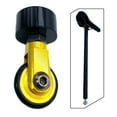 thumbnail image 6 of Folding Bike Seatpost 33.9mm Seat Post Mounted Roller Casters Aureate, 6 of 10