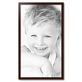 thumbnail image 2 of ArtToFrames 21" x 37" Walnut Picture Frame, 21x37 inch Brown Wood Poster Frame (WOM-4106), 2 of 8