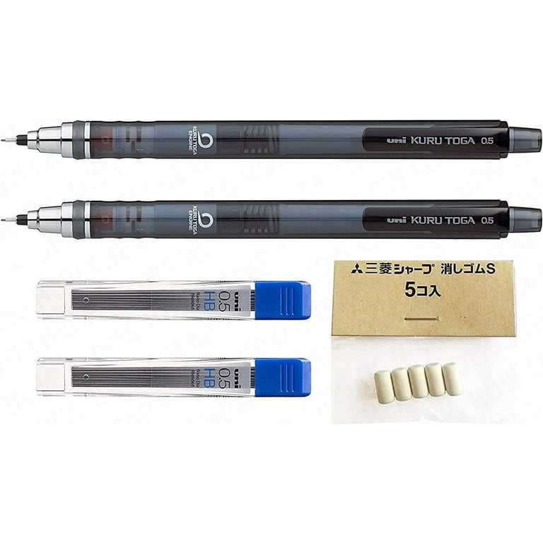 Uni-Ball Kuru Toga Self Sharpening Mechanical Pencil Smoke