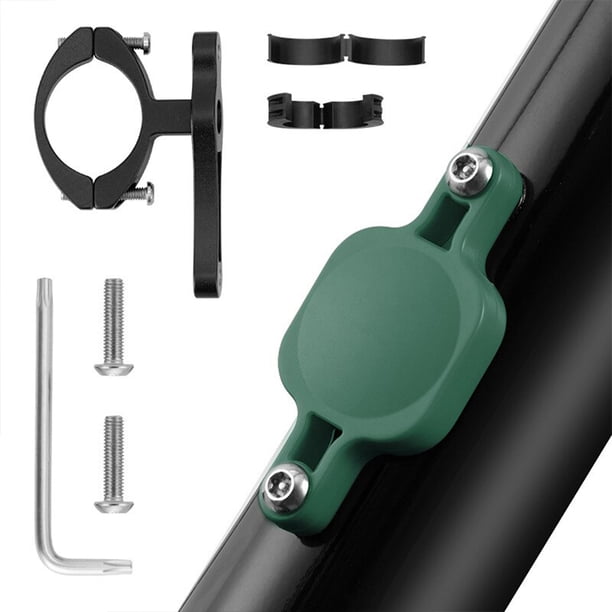Sonducket Pieza de rastreador de bicicleta Sin fugas Suministros de montaje Tornillos de cubierta protectora Tapas de localizadores de artesanía Ciclismo Verde
