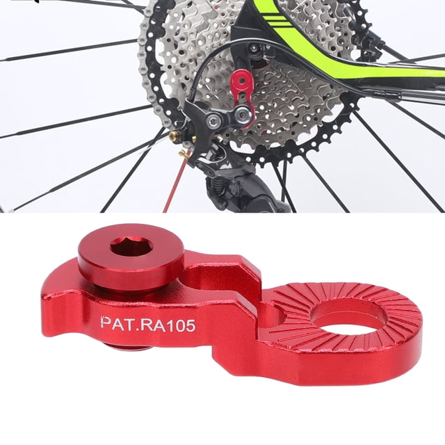 Extensor de Gancho Trasero Con Tornillo, Convertidor de Extensión de Patilla de Trasera de Bicicleta de Aleación de Aluminio para la Mayoría de los Ganchos Traseros de