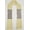 Yellow, variant on Cardinals Birds & Berries Kitchen Towel Boa / Scarf by Penny's Needful Things (Towel Color: Off White) (Blue)