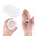 thumbnail image 4 of Unique Bargains 1 Pc 3 Compartments Pill Case Durable for Travel Clear, 4 of 6