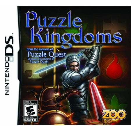 Puzzle Kingdoms - Nintendo DS (Best Kingdom Hearts Game For Ds)