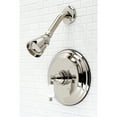 thumbnail image 2 of Kingston Brass KB3636PLSO Restoration Single-Handle Pressure Balanced Shower Faucet in Polished Nickel, 2 of 5
