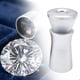 thumbnail image 3 of Lupa de joyero multiusos para detección de diamantes (10x), ideal para corte y análisis de metales en el hogar, tiendas y para aficionados. Plata, 3 of 7